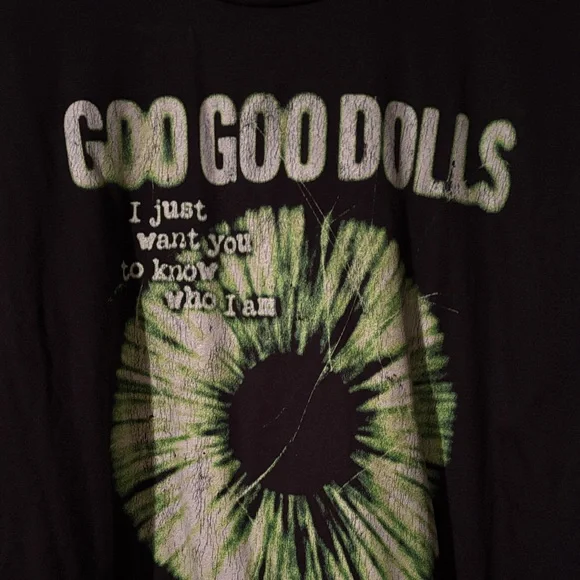Goo Goo Dolls Black Graphic T-Shirt New - Picture 2 of 4